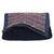 Embroidered cotton tablet sleeve, 'Navy Winds' - Cotton Tablet Sleeve in Navy and with Embroidered Details (image 2c) thumbail