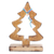 Holzskulptur - Handgefertigte Weihnachtsbaumskulptur aus Mangoholz aus Indien