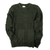 Men's cotton sweater, 'Gallant Green' - Men's Green Cotton Sweater with a Unique Pattern from India (image 2a) thumbail