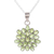 Peridot pendant necklace, 'Forest Brilliance' - Sterling Silver Pendant Necklace with 22-Carat Peridot Gems thumbail