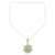 Peridot pendant necklace, 'Forest Brilliance' - Sterling Silver Pendant Necklace with 22-Carat Peridot Gems (image 2c) thumbail