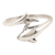 Sterling silver wrap ring, 'Free Flippers' - Sterling Silver Dolphin Wrap Ring in High Polish Finish thumbail