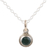 Onyx jewelry set, 'Sparkling Green' - Sterling Silver and Green Onyx Necklace and Earrings thumbail