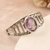 Amethyst single stone ring, 'Wise Dazzle' - Sterling Silver Single Stone Ring with 1-Carat Amethyst Gem (image 2) thumbail