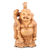 Escultura en madera - Escultura de Buda de madera Kadam tallada a mano de la India