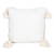 Cotton cushion covers, 'Alabaster Delight' (pair) - Pair of Embroidered Alabaster-Toned Cotton Cushion Covers