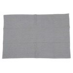 Cotton dish towels, 'Noble Damask' (set of 3) - Set of Three Printed Cotton Dish Towels in Grey and White