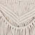 Wandbehang aus Baumwolle - Handgefertigter Wandbehang aus geflochtener Baumwolle mit Kiefernholzstab