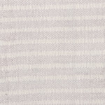 Cotton throw blanket, 'Titanium Trends' - Striped Cotton Throw Blanket in Titanium and Vanilla Hues