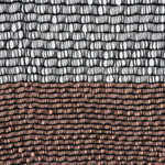 Woven throw blanket, 'Apricot Paths' - Woven Fringed Apricot Throw Blanket with Striped Pattern