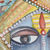 'Benevolent Krishna' - Signiertes, ungedehntes Aquarellgemälde einer indischen Gottheit