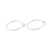Garnet and peridot single stone rings, 'Lucky Magic' (set of 2) - Set of 2 Modern Garnet and Peridot Single Stone Rings (image 2b) thumbail