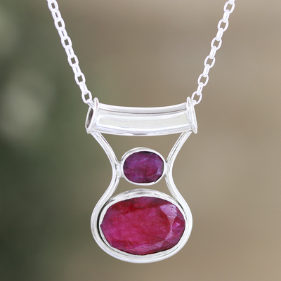 Ruby pendant necklace, Simply Passion