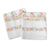 Cotton dish towels, 'Floral Passion' (pair) - Pair of Cotton Dish Towels with Floral Print Made in India