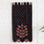 Cotton wall hanging, 'Crimson Spring' - Handmade Embroidered Cotton Floral Wall Hanging from India
