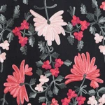 Embroidered wool shawl, 'Kashmir Blooms' - Chain-Stitched Embroidered Wool Shawl with Floral Motifs