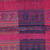 Chal de lana - Mantón de Lana Jacquard con Flecos y Rayas Tejido en India