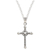 Sterling silver pendant necklace, 'Precious Faith' - Sterling Silver Cross Pendant Necklace with Polished Finish (image 2c) thumbail