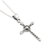 Sterling silver pendant necklace, 'Precious Faith' - Sterling Silver Cross Pendant Necklace with Polished Finish (image 2d) thumbail