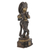 Messingskulptur - Messingskulptur von Krishna mit Antik-Finish aus Indien