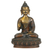 Brass sculpture, 'The Serenity of the Master' - Antiqued Finished Brass Sculpture of a Traditional Buddha