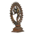 Brass sculpture, 'Divine Dance' - Antiqued Finished Brass Sculpture of the Nataraja Dance