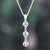 Sterling silver pendant necklace, 'Hindu Soul' - Sterling Silver Pendant Necklace with Traditional Motifs