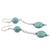 Calcite dangle earrings, 'Healing Sky' - Sterling Silver Dangle Earrings with Calcite Gemstones