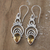 Citrine dangle earrings, 'Sun Glory' - Sterling Silver Dangle Earrings with 4-Carat Citrine Jewels