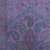 Pañuelo de seda - Pañuelo de seda Paisley tradicional en tonos azules y morados