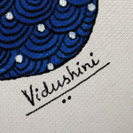 Gond painting, 'Harmony Between Nature' - Elephant-Themed Traditional Acrylic Gond Painting on Paper