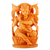 Escultura de madera - Escultura de madera Kadam tallada a mano de la diosa Lakshmi