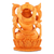 Escultura de madera - Escultura de madera Kadam tallada a mano de la diosa Lakshmi