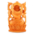 Wood sculpture, 'Divine Grace' - Hand-Carved Kadam Wood Sculpture of the Lakshmi Goddess