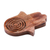 juego de laberinto de madera - Juego de laberinto de madera de acacia pulida en forma de Hamsa de la India