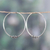 Sterling silver hoop earrings, '	Classic Loop' - Sterling Silver Hoop Earrings with Traditional Details (image 2) thumbail
