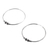 Sterling silver hoop earrings, '	Classic Loop' - Sterling Silver Hoop Earrings with Traditional Details (image 2c) thumbail