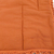 Cotton pet blanket, 'Cozy Rust' - Rust Cotton Pet Blanket with Fringes from India