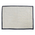 Cotton-accented pet blanket, 'Dreamy Midnight' - Ivory and Azure Pet Blanket with Midnight Piping from India