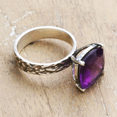 Sterling Silver Lavender Amethyst Ring Engagement Promise Gemstone Ring  Mother's Day Anniversary Birthday Gift for Her Mum Girlfriend Wife - Etsy