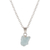 Gemstone necklace pendants, 'Seven Auras' (set of 7) - Set of 7 Gemstone Necklace Pendants with Chain thumbail