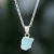 Gemstone necklace pendants, 'Seven Auras' (set of 7) - Set of 7 Gemstone Necklace Pendants with Chain (image 2b) thumbail