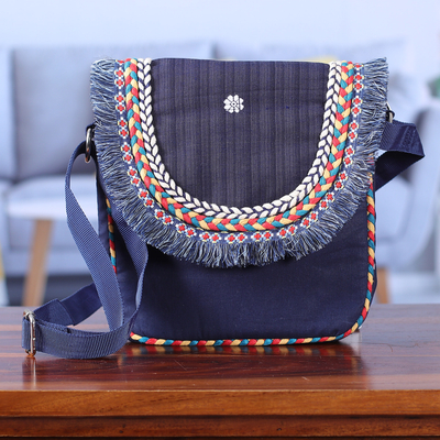 Shoulder Bag Adjustable Indian Ethnic Cotton Bags, For College
