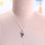 Multi-gemstone pendant necklace, 'Stylish Glam' - Multi-Gemstone Sterling Silver Pendant Necklace from India