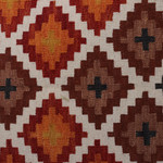 Wool rug, 'Paradise Enchantment' - Handloomed Diamond-Patterned Alabaster and Black Wool Rug