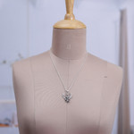 Men's sterling silver pendant necklace, 'Mighty Garuda' - Men's Sterling Silver Hindu God Garuda Pendant Necklace