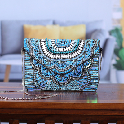 Hand Bags & Clutches Tagged turquoise - Paige Leather