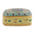 Wood decorative box, 'Floral Majesty' - Hand-Painted Papier Mache on Wood Decorative Box from India