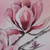 'Cherry Blossoms' - Pintura de acuarela impresionista rosa con temática de la naturaleza