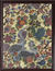 Relief-Marmor-Wandkunst, „Heron Delight“ – Marmor-Relief-Wandkunst mit Reiher-Blumen- und Blattmotiven
